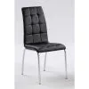 Tenstar Krista 2 Kpl Musta Nahka Tuoli -PISLA Myymälä 2050003590969