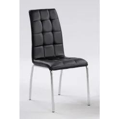 Tenstar Krista 2 Kpl Musta Nahka Tuoli