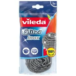 Vileda Glitzi Inox 2 Kpl Teräshankaussieni