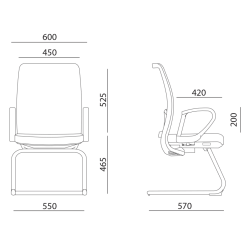 Home4you Anggun Toimistotuoli 7 Home4you Anggun Toimistotuoli -PISLA Myymälä 4741243134935 3