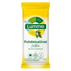 Lumme Lattia 15 Kpl Kosteat Puhdistusliinat