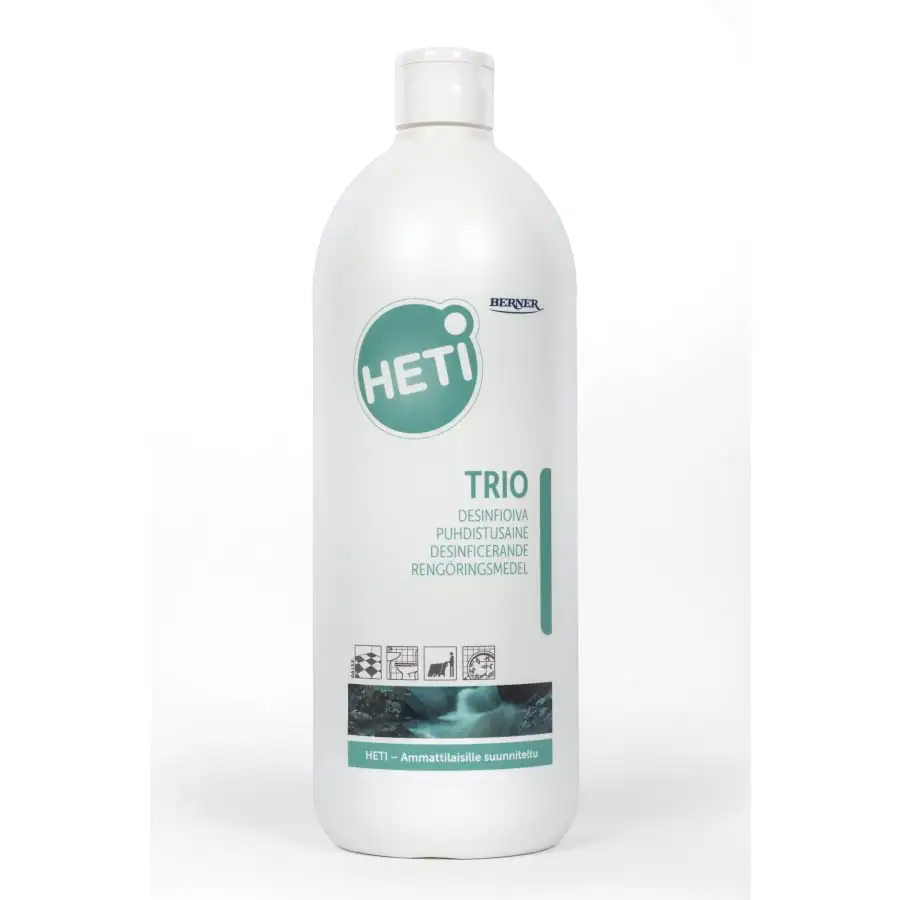 Heti Trio 1 L Desinfioiva Puhdistusaine Pinnoille 3 Heti Trio 1 L Desinfioiva Puhdistusaine Pinnoille