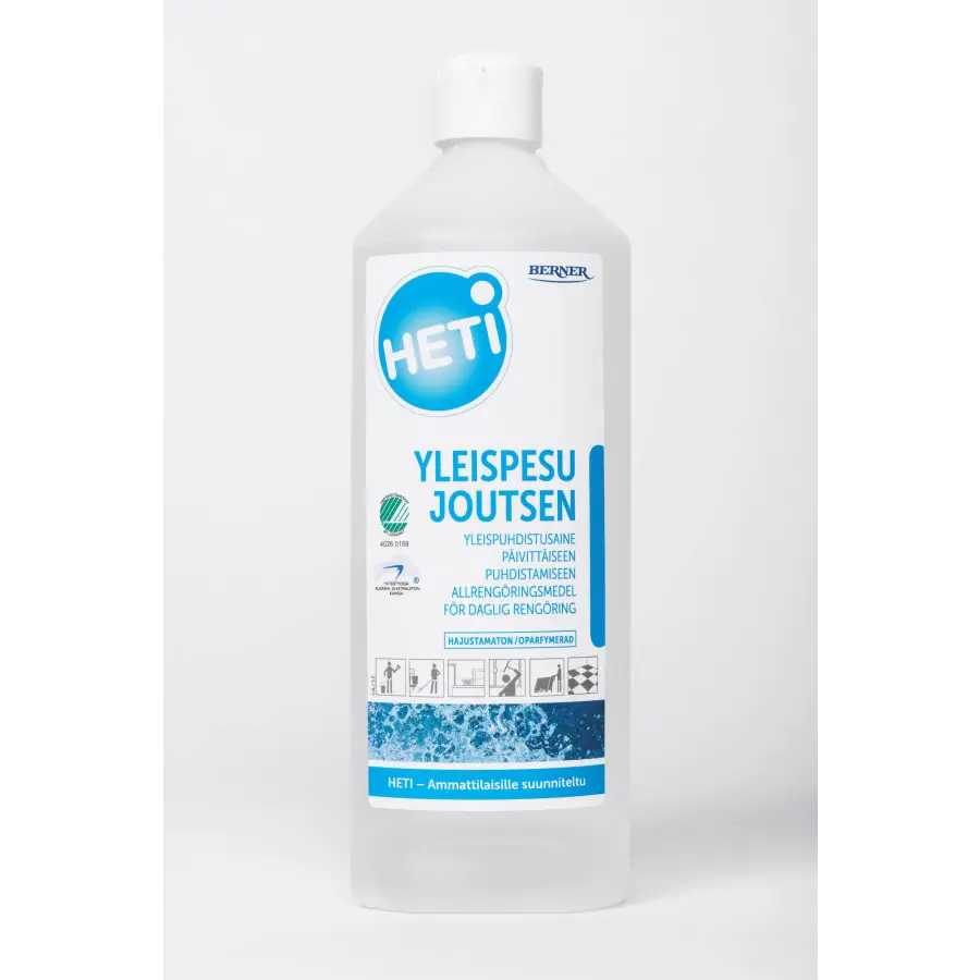 Heti Yleispesu Joutsen 1 L Yleispuhdistusaine 3 Heti Yleispesu Joutsen 1 L Yleispuhdistusaine