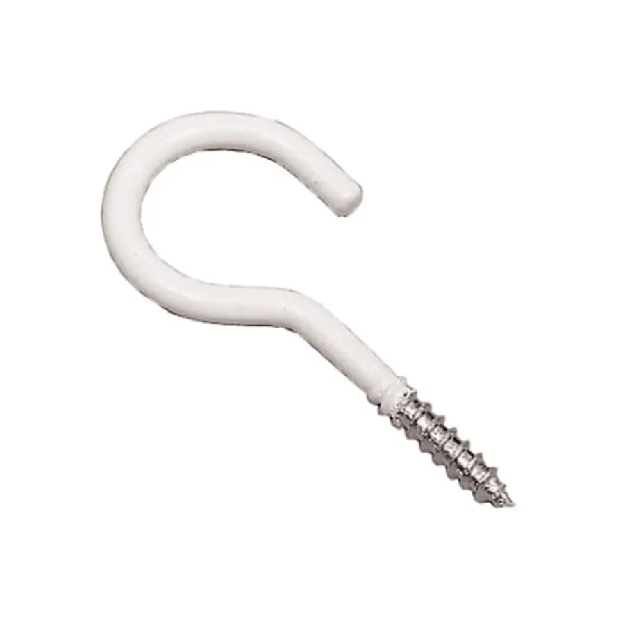 Pisla 500/30 Mm Valkoinen 6 Kpl Kattokoukku 3 Pisla 500/30 Mm Valkoinen 6 Kpl Kattokoukku