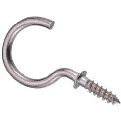 Pisla 2,4x20mm Ruostumaton Teräs 8 Kpl Kattokoukku