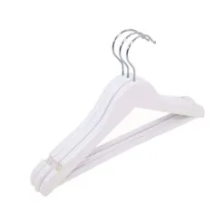 Aino Valkoinen 3 Kpl Lasten Vaateripustin