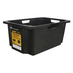 Mano 35l Musta Varastolaatikko