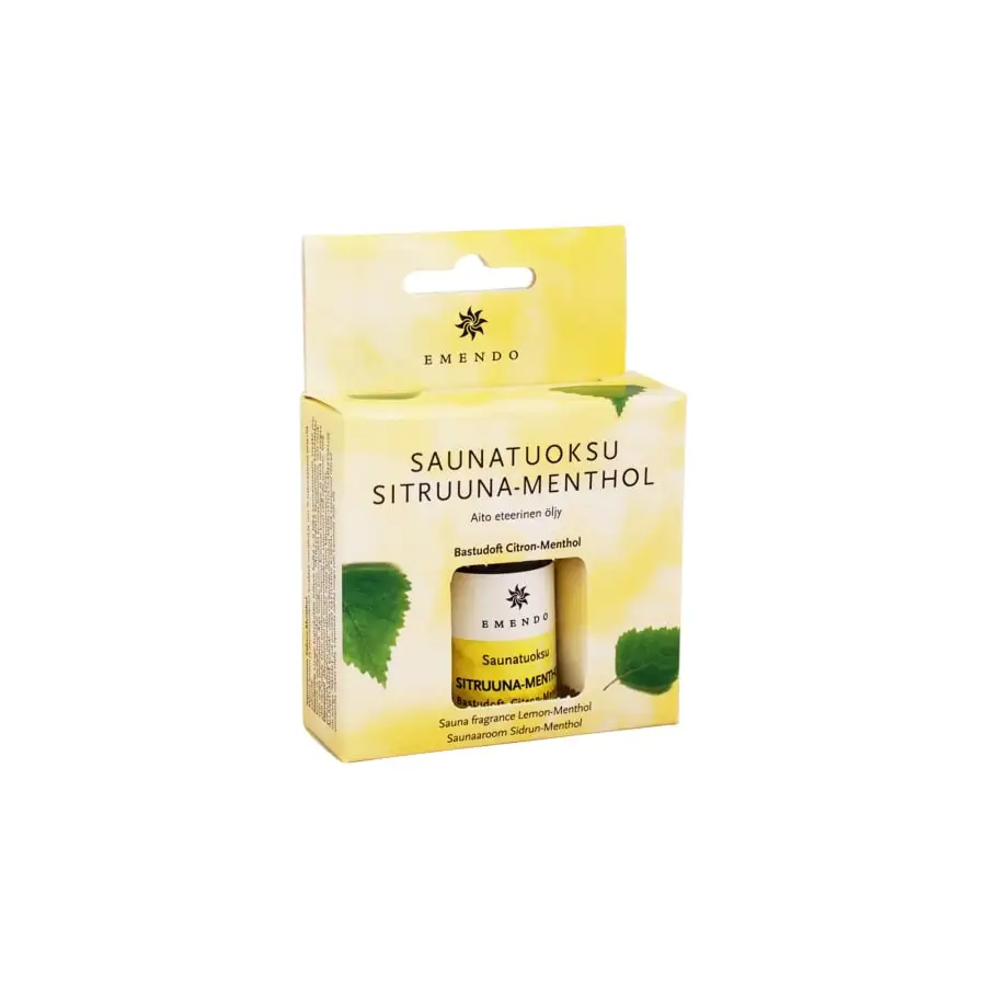 Emendo Sitruuna-Menthol 10 Ml Saunatuoksu 3 Emendo Sitruuna-Menthol 10 Ml Saunatuoksu