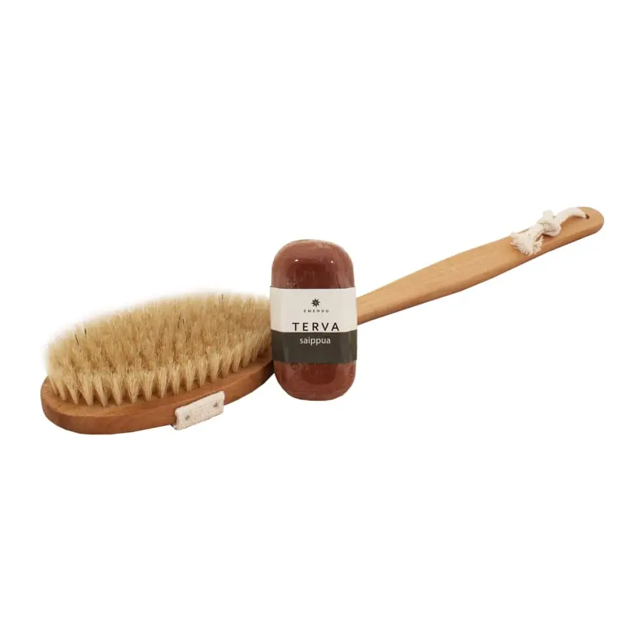 Emendo Saunaharja Ja Tervasaippua 3 Emendo Saunaharja Ja Tervasaippua