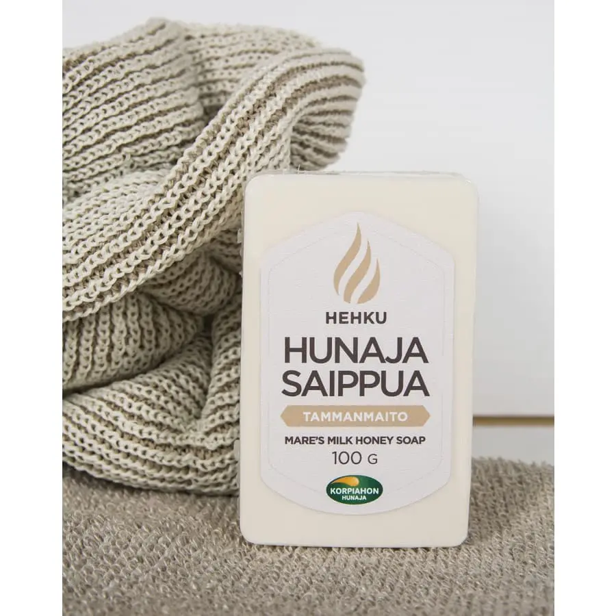 Korpiahon Hehku Tammanmaito 100 G Hunajasaippua 3 Korpiahon Hehku Tammanmaito 100 G Hunajasaippua