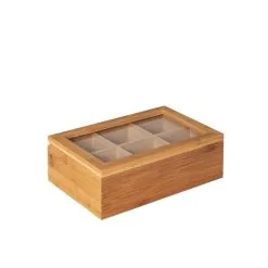 Amanda B Bamboo 24x16x8cm Puu Rasia -PISLA Myymälä 6420254280678