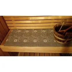 Alajärven Kotitekstiili Jalat Musta 43x200 Cm Alalaudeliina