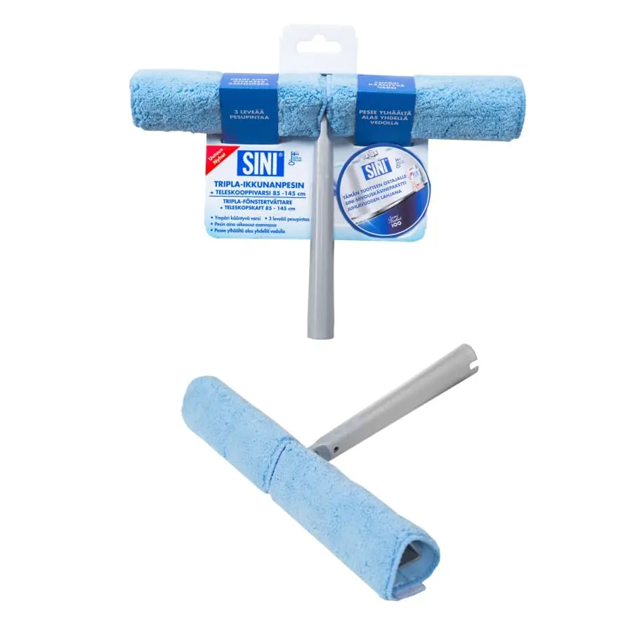 Sini Tripla-ikkunapesin 33 Cm 3 Sini Tripla-ikkunapesin 33 Cm