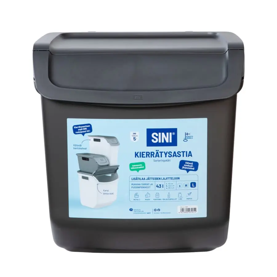 Sini L Kierrätysastia 3 Sini L Kierrätysastia