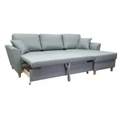 Tenstar Anton Vaalea Harmaa Kulmadivaani -PISLA Myymälä 6430063694719 3