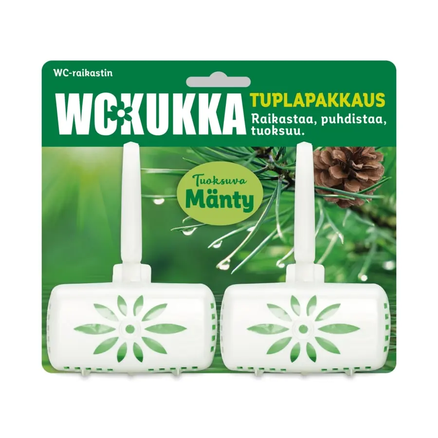 WC Kukka WC-Kukka 2 Kpl Wc-raikastin 3 WC Kukka WC-Kukka 2 Kpl Wc-raikastin