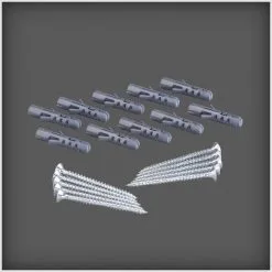 Elfa 10kpl Umpiseinäruuvit