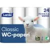 Lambi Valkoinen 24 Rl Wc-paperi -PISLA Myymälä 7316970179459