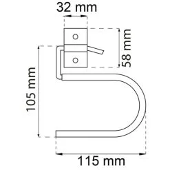 Habo 8520 Sinkitty Varastokoukku -PISLA Myymälä 7317900113192 3