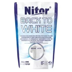 Nitor All In One Nitor Back To White 400 G Värin Palauttaja Valkoisille Vaatteille