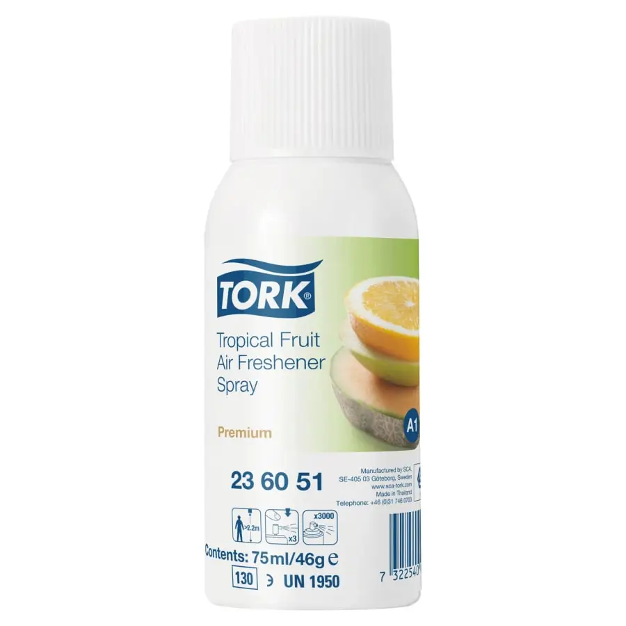 Tork 236051 12x75 Ml Tropical Fruit Ilmanraikastussuihke 3 Tork 236051 12x75 Ml Tropical Fruit Ilmanraikastussuihke