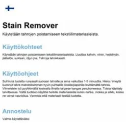 Blue Green Blue & Green Stain Remover 0,5L Tekstiilien Tahranpoistoaine -PISLA Myymälä 7340034109083 2