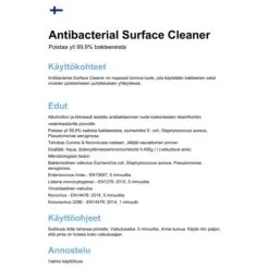 Blue Green Blue & Green Antibacteriel Surface Cleaner 0,5L Desifiointiaine -PISLA Myymälä 7340034114254 2