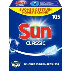 SUN® Sun Classic 105 Kpl Konetiskitabletti