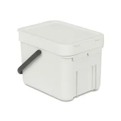 Brabantia Sort&Go Vaaleanharmaa 6L Roska-astia 8 Brabantia Sort&Go Vaaleanharmaa 6L Roska-astia -PISLA Myymälä 8710755213267 3