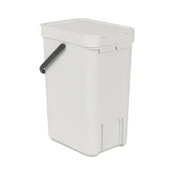 Brabantia Sort&Go Vaaleanharmaa 12L Roska-astia -PISLA Myymälä 8710755213281 3