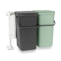 Brabantia Sort&Go Built-In-Bin 2X16L Roska-astia -PISLA Myymälä 8710755214462 2