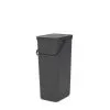 Brabantia Sort & Go 40 L Harmaa Jäteastia -PISLA Myymälä 8710755251047 1