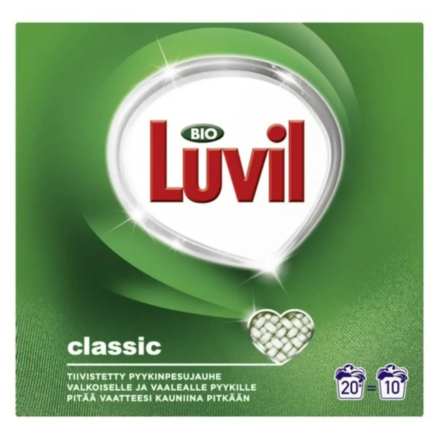 Bio Luvil Classic 750 G Pyykinpesujauhe 3 Bio Luvil Classic 750 G Pyykinpesujauhe