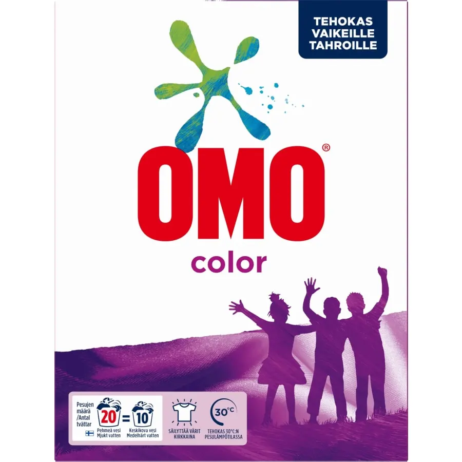 Omo Color 700 G Pyykinpesujauhe 3 Omo Color 700 G Pyykinpesujauhe
