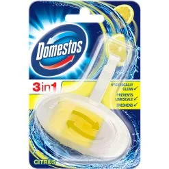 Domestos 3-in-1 WC-raikastin Citrus Fresh