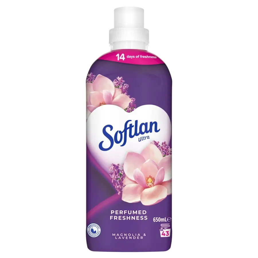 Softlan Perfumed Freshness Magnolia & Lavender 650 Ml Huuhteluaine 3 Softlan Perfumed Freshness Magnolia & Lavender 650 Ml Huuhteluaine