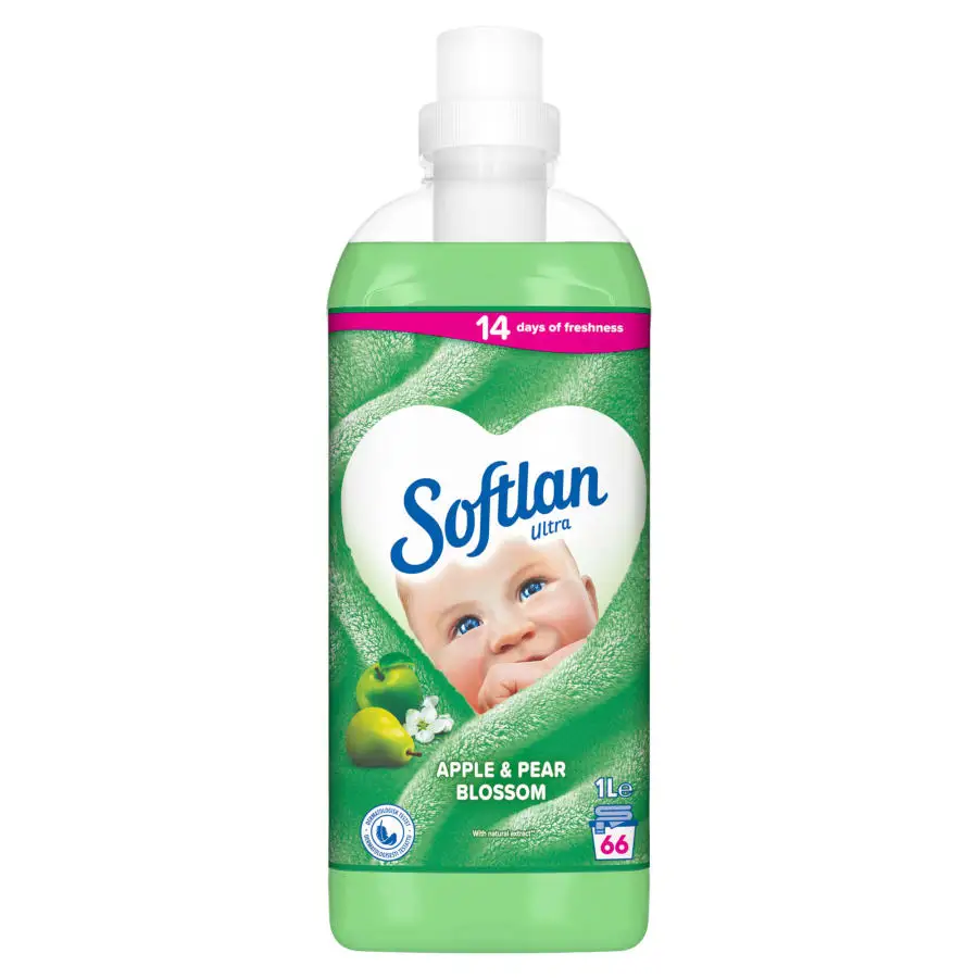 Softlan Ultra Apple & Pear Blossom 1 L Huuhteluaine 3 Softlan Ultra Apple & Pear Blossom 1 L Huuhteluaine