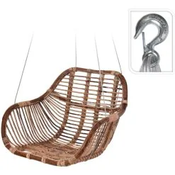 H&S 60x62x48cm Rottinkikeinu